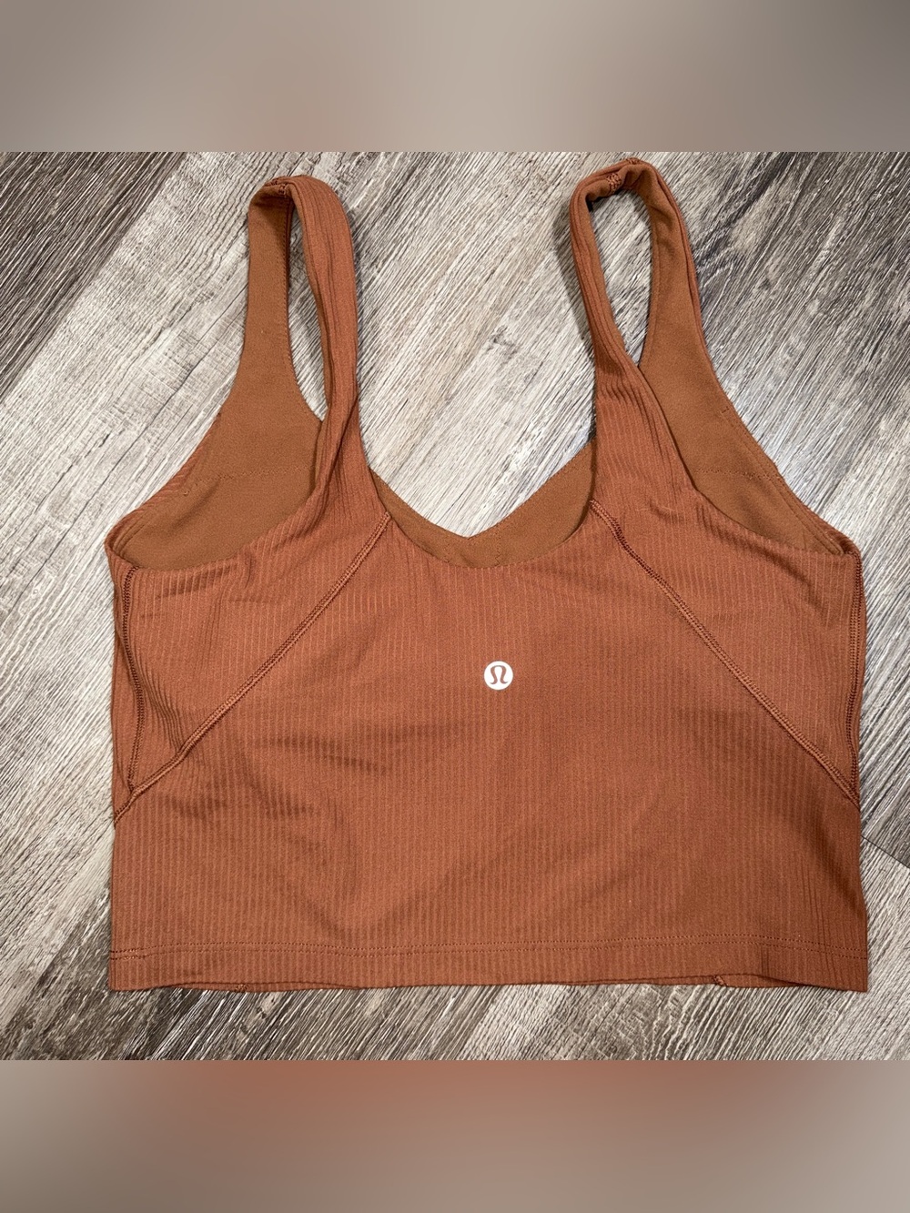 Lululemon Brown Align Ribbed Tank Top- Size 8